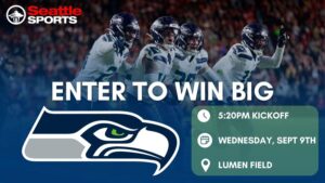 Win Tickets to the 2026 Seahawks Regular Season Home Opener Against the New England Patriots on September 9th!