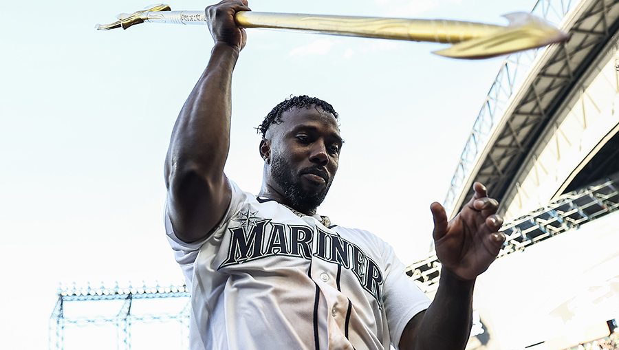 Seattle Mariners Randy Arozarena...