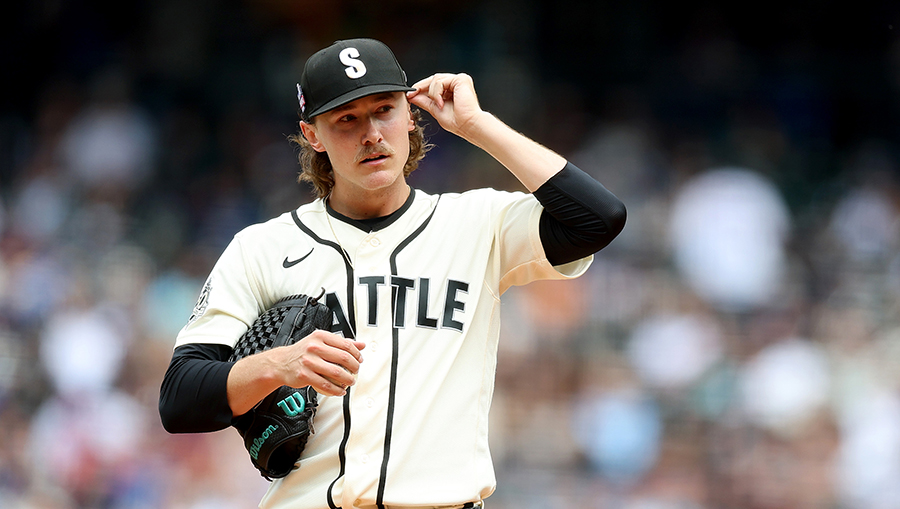 Seattle Mariners Bryce Miller...