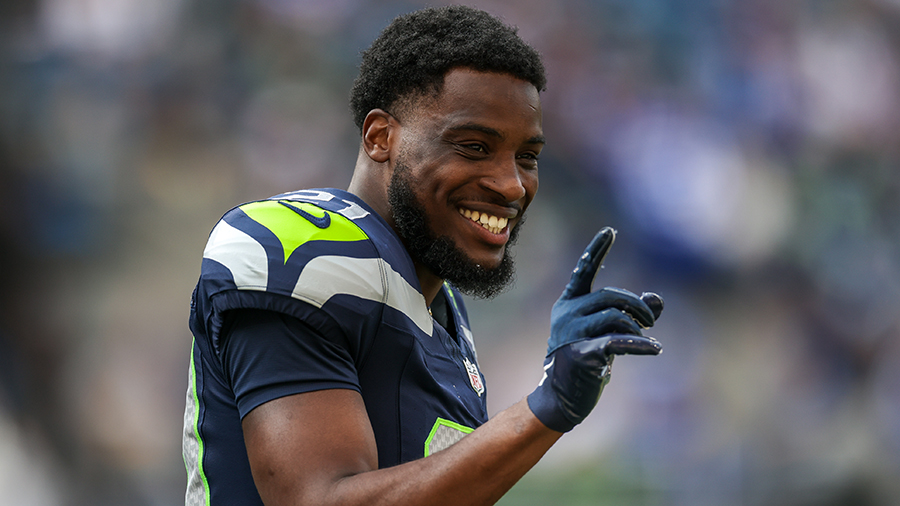 Seattle Seahawks Devon Witherspoon pregame preseason 2026...