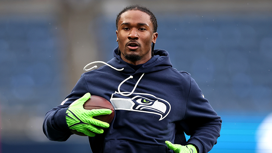 Seattle Seahawks Tory Horton pregame 2025...