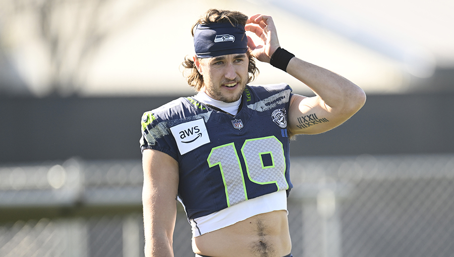 Seattle Seahawks Jake Bobo...