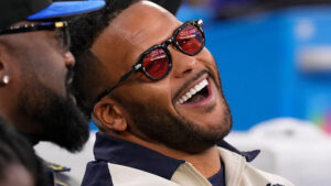 Aaron Donald works out for Rams in latest step on comeback path