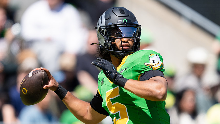 Dante Moore Oregon Ducks Big Ten Football...