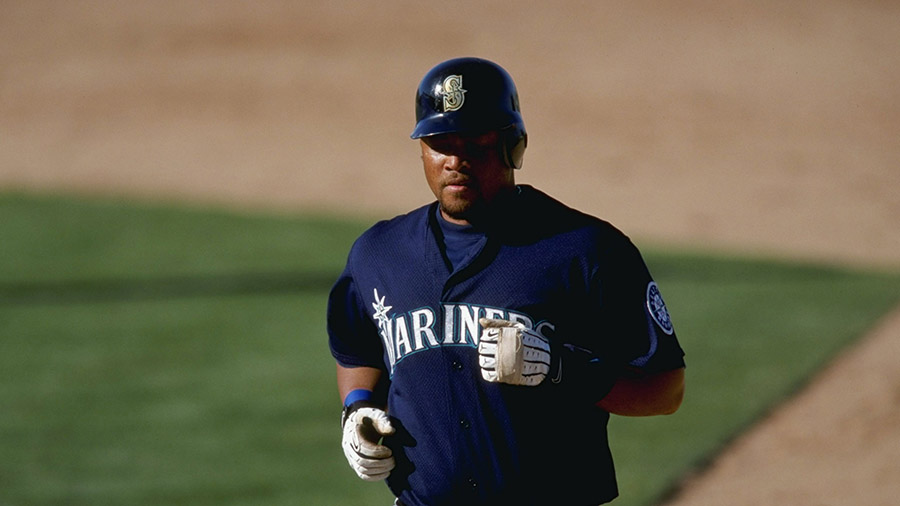 Seattle Mariners Butch Huskey...