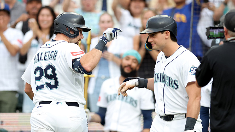 Recap: Cal Raleigh homers again as Mariners beat Phillies 4-1