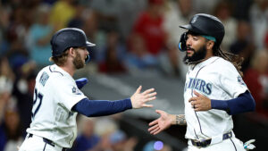 Mariners running an interesting lineup out vs Phillies lefty