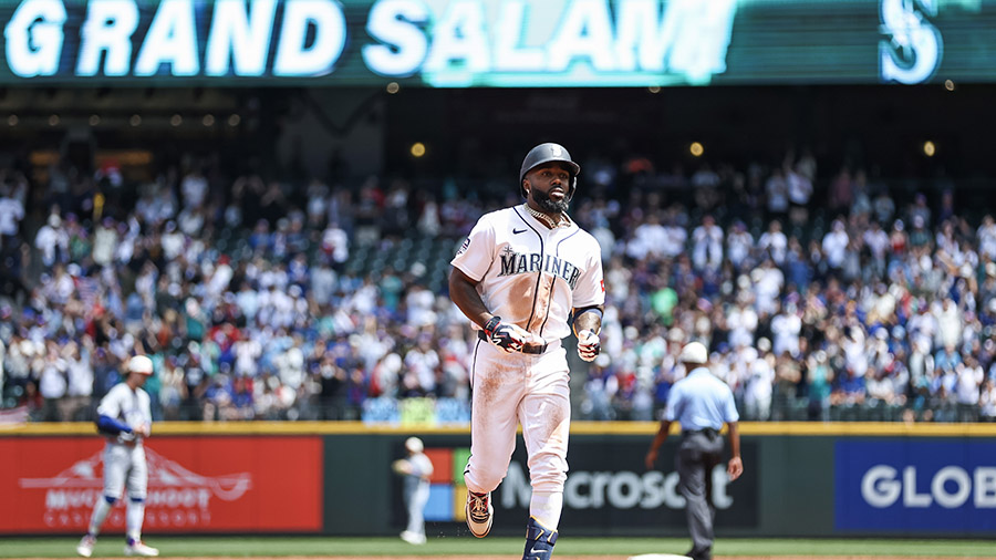 Seattle Mariners Toronto Blue Jays Randy Arozarena grand slam...
