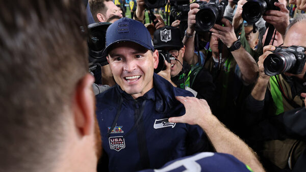 Seattle Seahawks Mike Macdonald head coach Sam Darnold Super Bowl