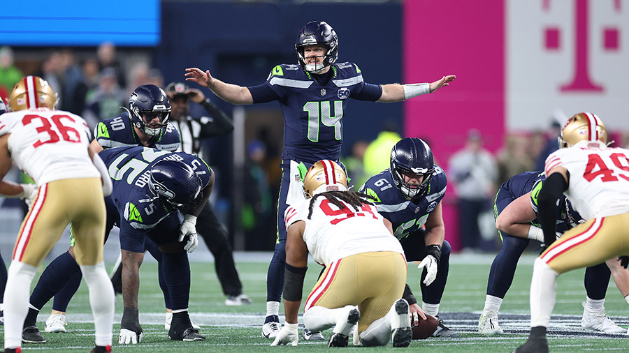 Seattle Seahawks San Francisco 49ers Sam Darnold...