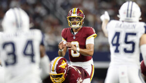 Commanders rally around QB Marcus Mariota ahead of matchup vs Seahawks