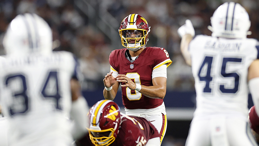 Commanders rally around QB Marcus Mariota ahead of matchup vs Seahawks
