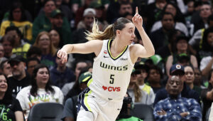 Storm drop finale to Bueckers-led Wings 103-91