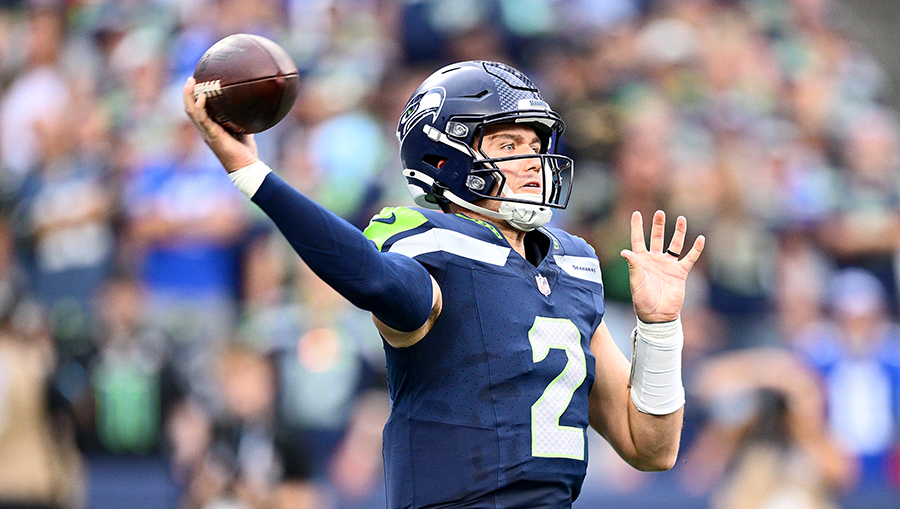 Seattle Seahawks Drew Lock...