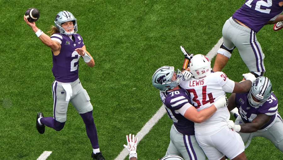 Johnson, Fields lead Kansas State over WSU Cougars 34-7