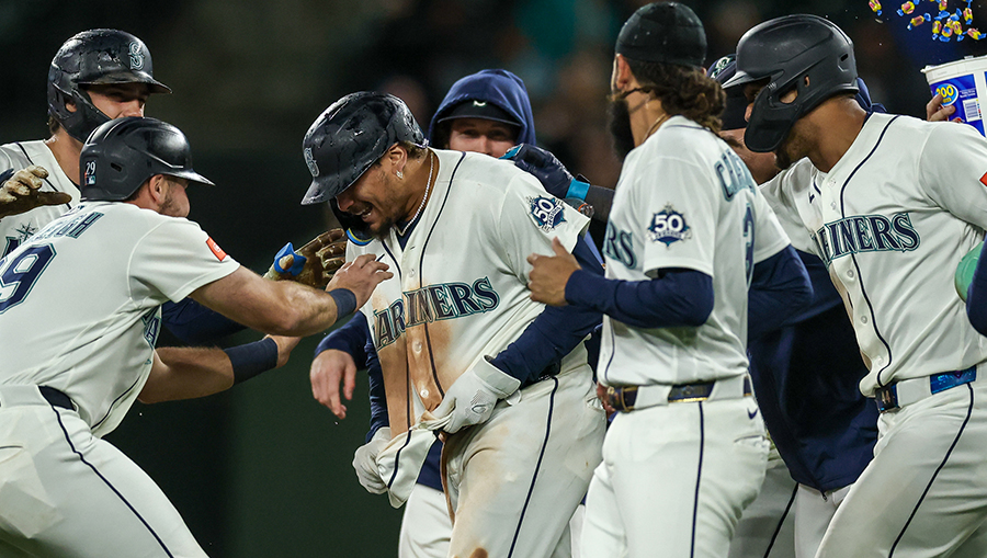 Seattle Mariners Josh Naylor...