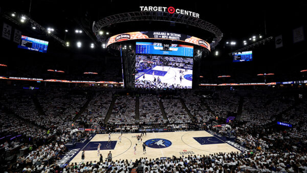 Minnesota Timberwolves court general view 2025