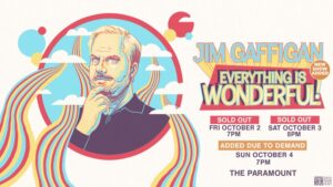 Win Tickets to See Jim Gaffigan at The Paramount Theatre!