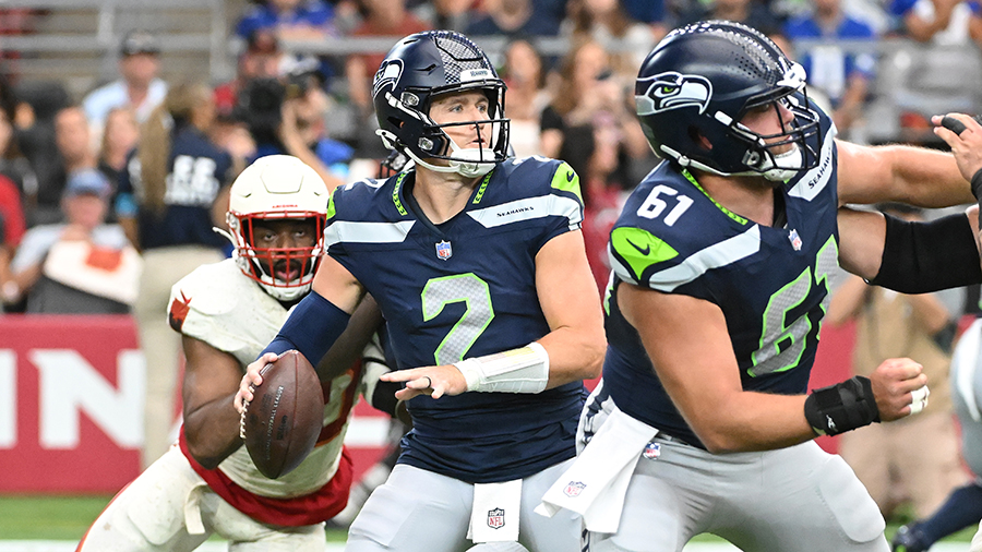 Seattle Seahawks Drew Lock pass Arizona Cardinals 2026
