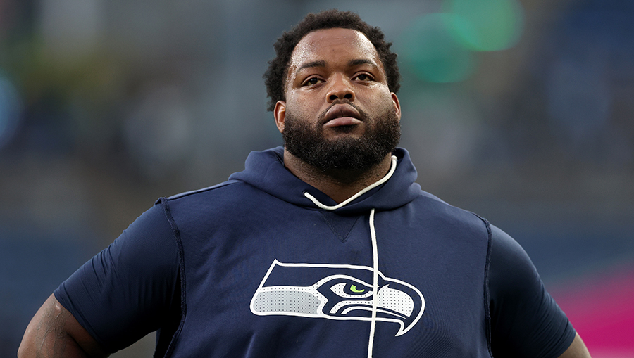 Seattle Seahawks Anthony Bradford...