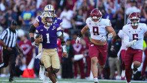 UW Huskies drop in AP Top 25 poll after Apple Cup win