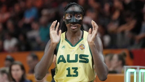 Seattle Storm Ezi Magbegor Australia World Cup fire alarm