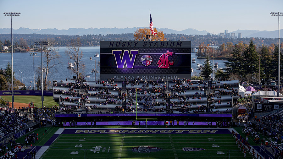 Apple Cup WSU Cougars UW Huskies radio...