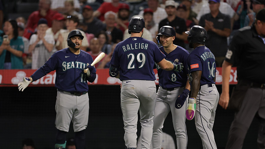 Seattle Mariners Cal Raleigh Josh Naylor Dominic Canzone Randy Arozarena...