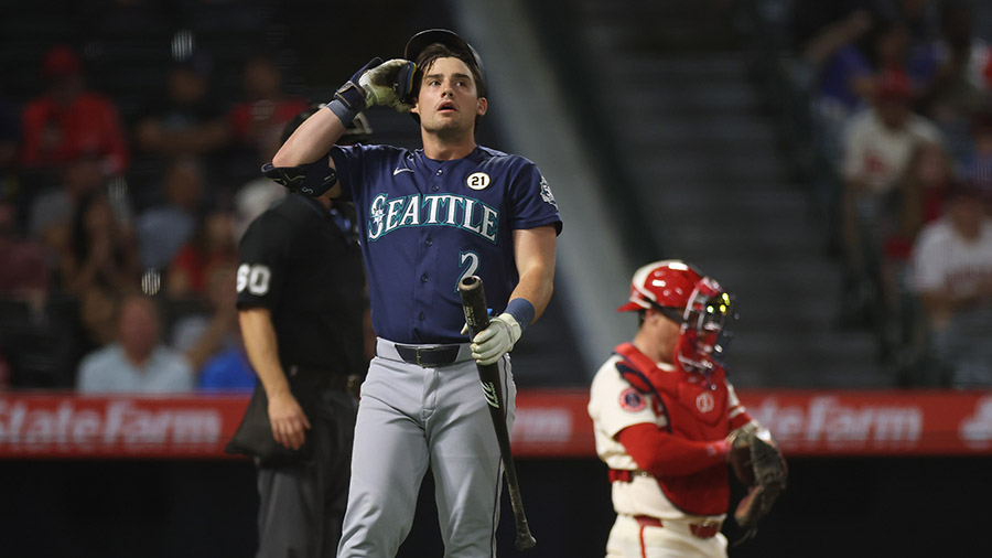 Seattle Mariners Cole Young Los Angeles Angels...
