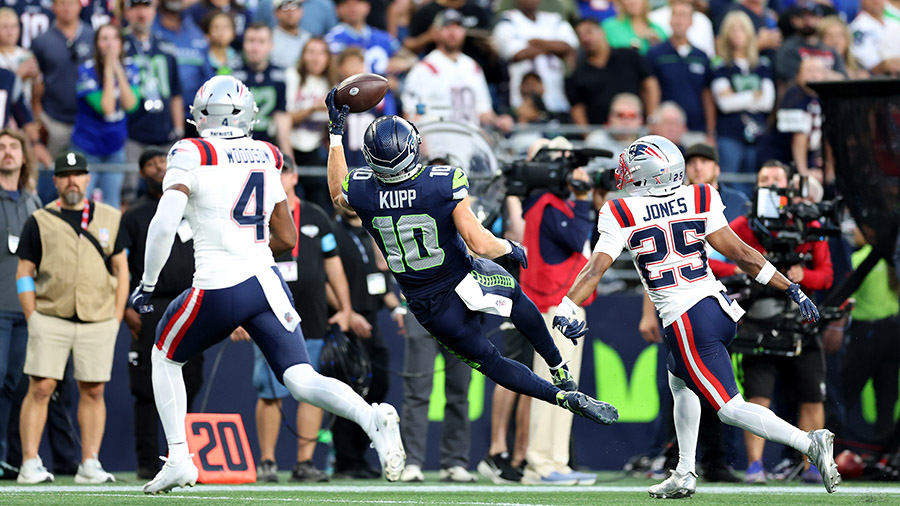Seattle Seahawks instant reaction Cooper Kupp New England Patriots...