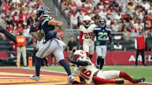Recap: JSN catches 3 TDs from Lock in 31-7 Seahawks win over Cardinals