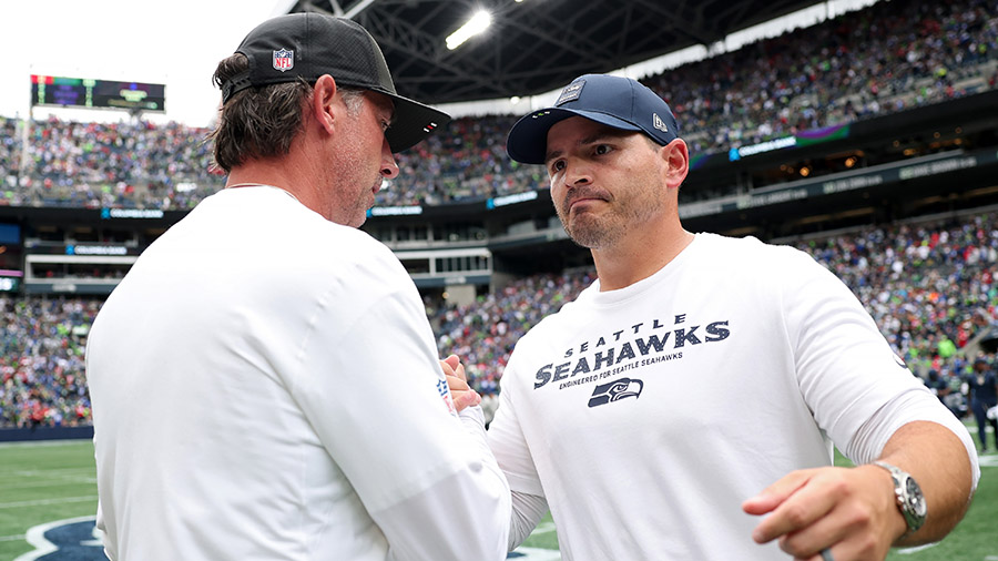 Seattle Seahawks Mike Macdonald San Francisco 49ers Kyle Shanahan Week 1 loss 2025...