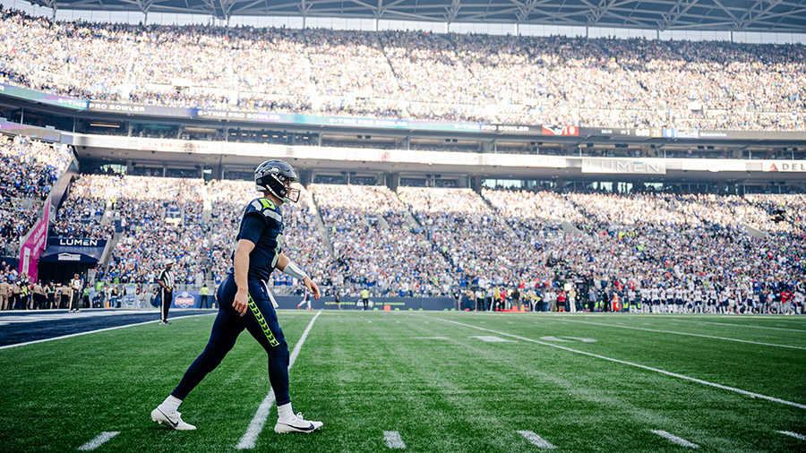 Seattle Seahawks Sam Darnold QB...