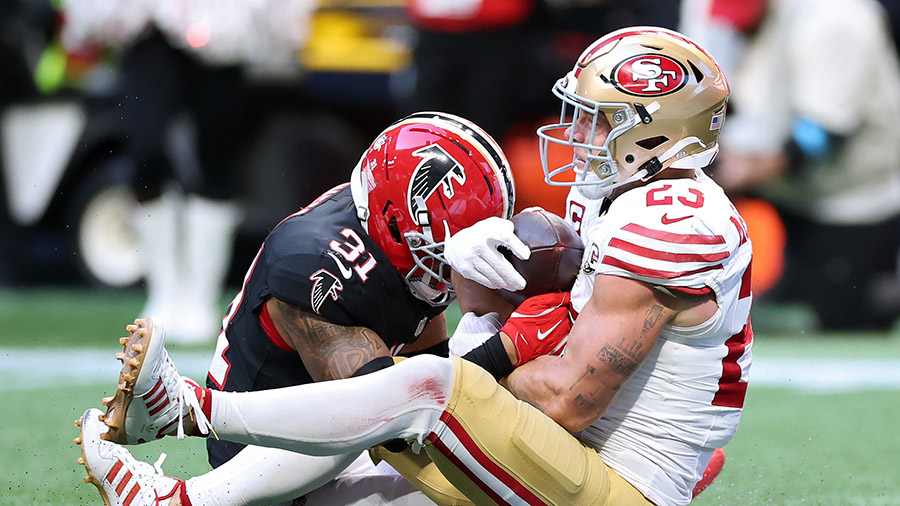 49ers injuries Christian McCaffrey...