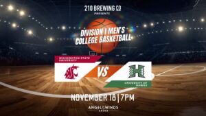 Enter to Win a 4-Pack of Tickets to WSU vs. University of Hawaii Basketball in Everett!