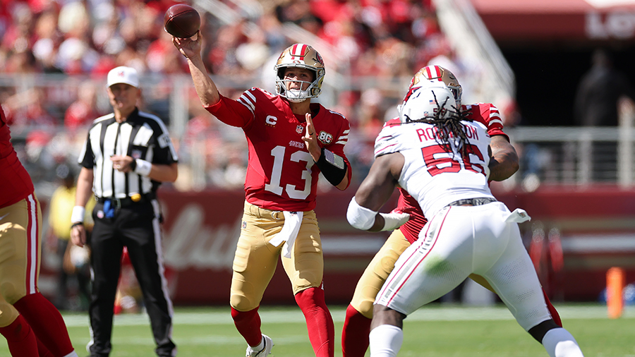 49ers’ O-line takes rare feat into showdown vs Seahawks