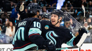 Kraken beat Utah 5-3 to continue franchise-best start