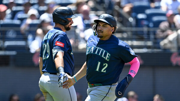 Seattle Mariners Josh Naylor Cal Raleigh