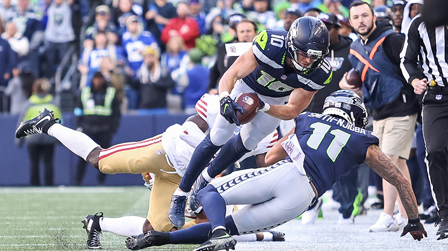 Seattle Seahawks Cooper Kupp final play San Francisco 49ers 2026...
