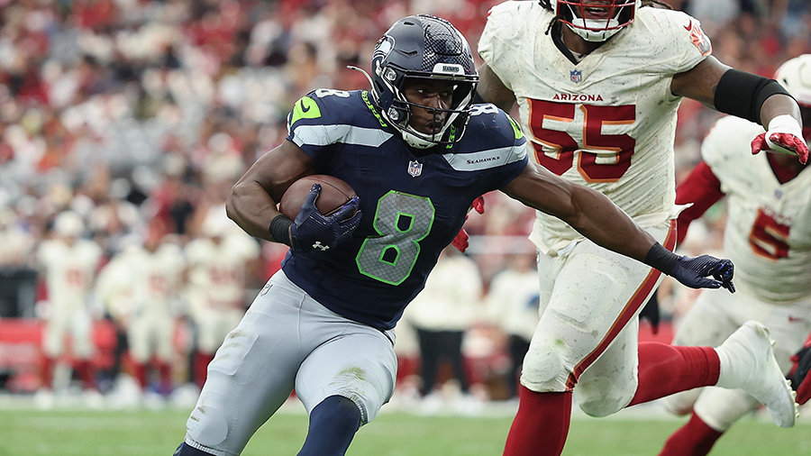 Seattle Seahawks Jadarian Price carry Arizona Cardinals 2026