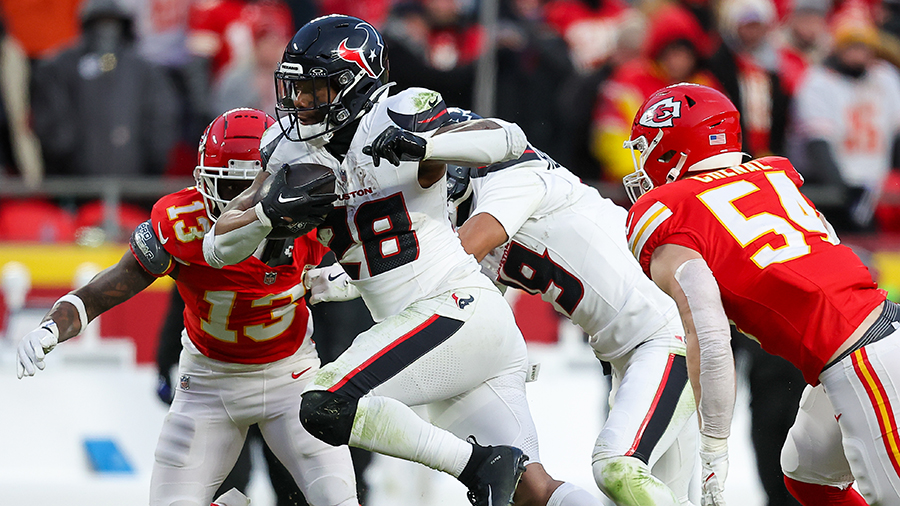 Seattle Seahawks Joe Mixon Houston Texans 2024 playoff game