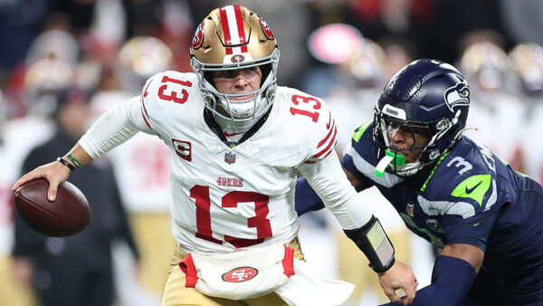 Seattle Seahawks Nick Emmanwori San Francisco 49ers Brock Purdy 2026 playoffs