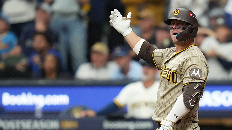 Ty France Padres NLDS Brewers 2026...
