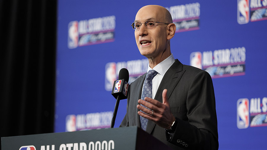 Commissioner Adam Silver NBA expansion Seattle Sonics Pat McAfee...