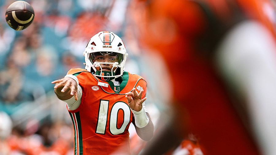 AP Top 25: No. 1 Miami only team to hold its spot in new poll