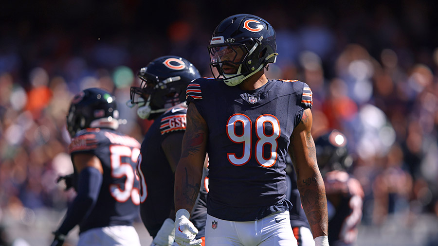 Montez Sweat Chicago Bears Seattle Seahawks...