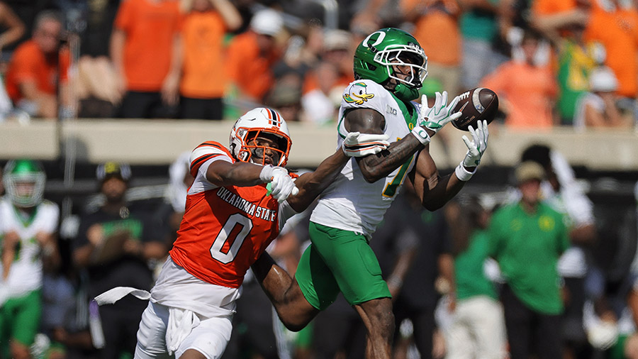 Oregon Evan Stewart arrest WR...