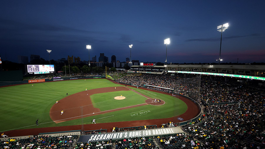 Athletics stadium Sacramento general