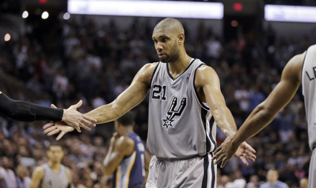 A perfect contrast to Lebron James is the aging superstar of the San Antonio Spurs, Tim Duncan. (AP...