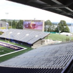 Suite level on the south side of Husky Stadium.